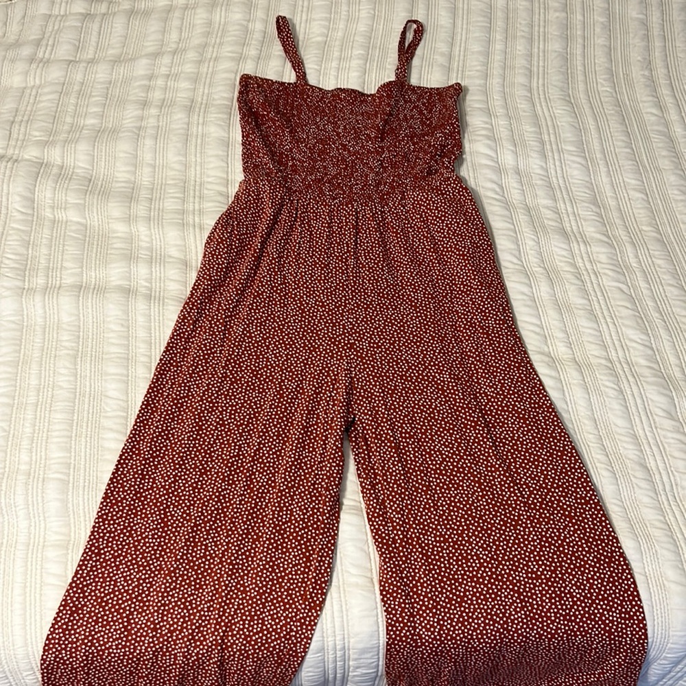 Old Navy Wide Leg Cropped Jumpsuit